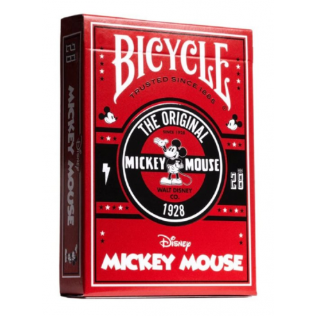 Jeu de Cartes Bicycle Mickey Classique