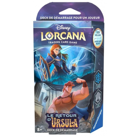 Lorcana - Deck de Démarrage : Le Retour d'Ursula - Anna et Hercule