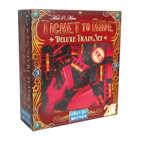 Les Aventuriers du Rail - Sets de Trains Deluxe Rouge