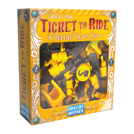 Les Aventuriers du Rail - Sets de Trains Deluxe Jaune