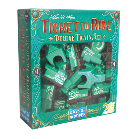 Les Aventuriers du Rail - Sets de Trains Deluxe Vert