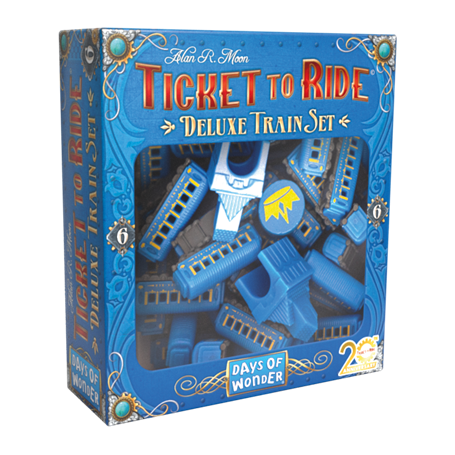 Les Aventuriers du Rail - Sets de Trains Deluxe Bleu