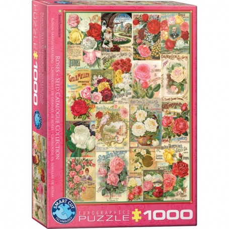 Puzzle Graines Roses Eurographics 1000P