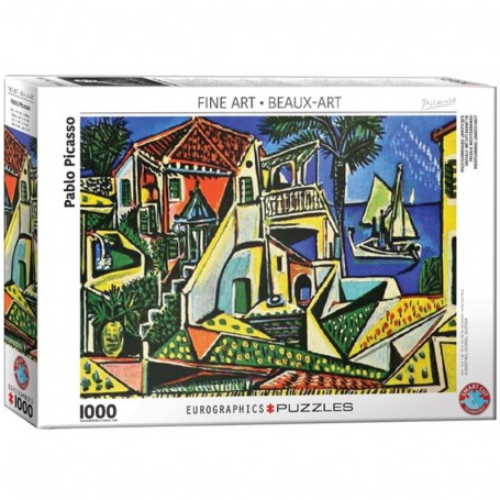 Puzzle Paysage Méditérranéen Eurographics 1000P