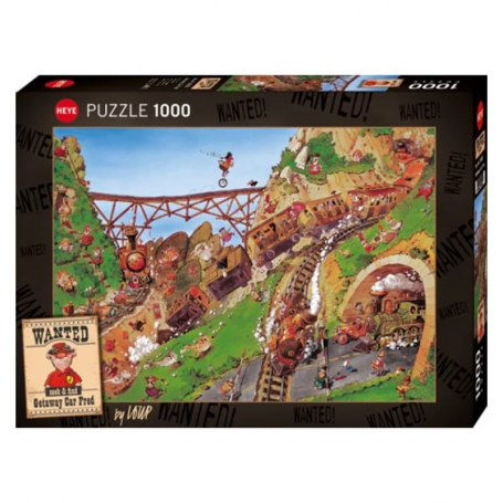 Puzzle Wanted Getaway Car