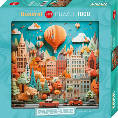 Puzzle Paper Like : Townscape