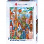 Puzzle Charming Villages Blue Gates