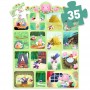 Puzzle Les Trois Petits Cochons - 35 pcs