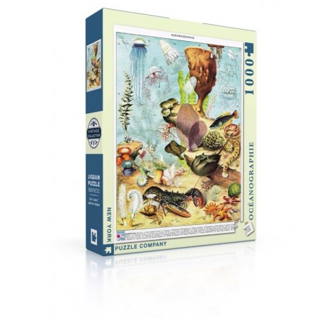Puzzle New Yorker - Océanographie 1000 pcs