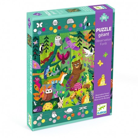 Puzzle Géant Observation Forêt - 54 pcs