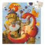 Puzzle Vaillant et le Dragon - 54 pcs