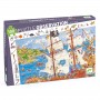 Puzzle Les Pirates - 100 pcs