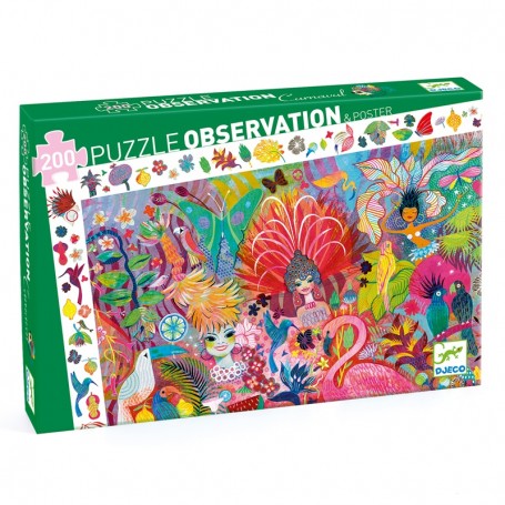 Puzzle Carnaval de Rio - 200 pcs