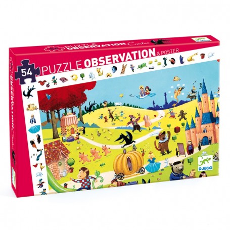 Puzzle Contes - 54 pcs