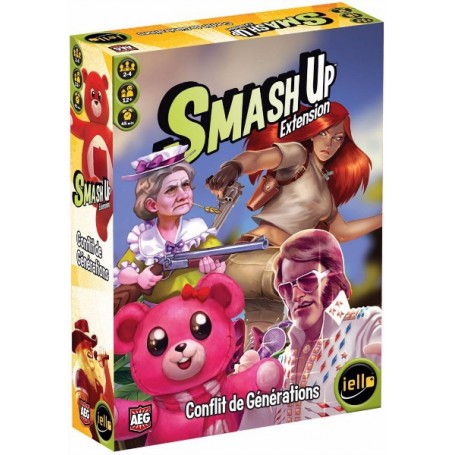 Smash Up - Extension Conflit de Générations