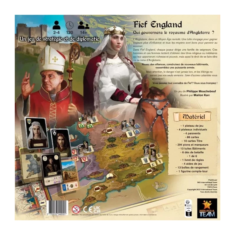 Acheter Fief England - Pixie Games - Jeux de Société - Labyrinthe