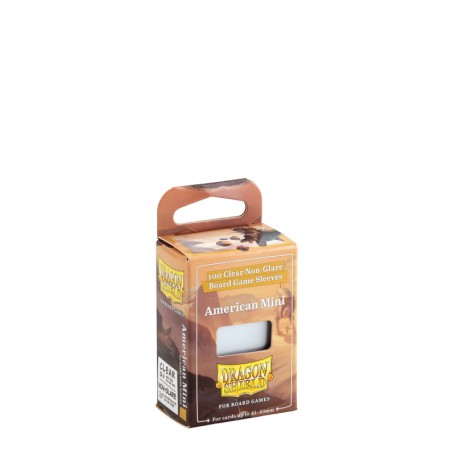 Board Game Sleeves - Mini - 41x63mm (x100) NEW