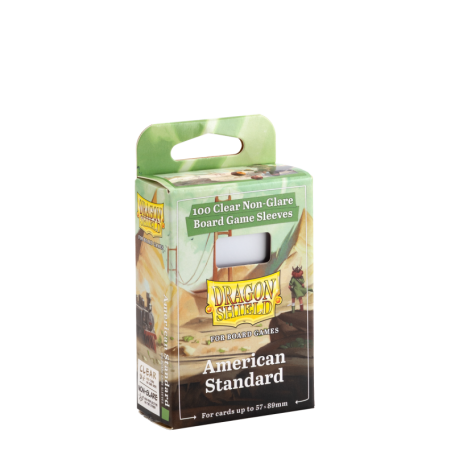 Board Game Sleeves - Medium - 57x89mm (x100) NEW