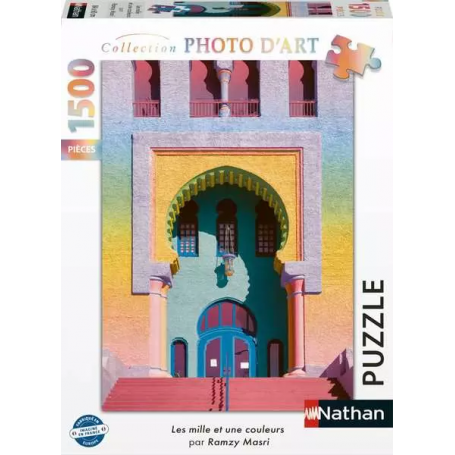 Puzzle - Les mille et une couleurs - 1500pcs