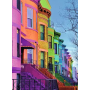 Puzzle - Maisons multicolores - 500pcs