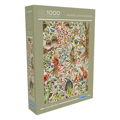 Puzzle - Woodland Wildlife - 1000pcs