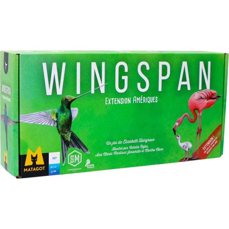 Acheter Amériques (Ext. Wingspan) - Matagot - Jeux de Société - Labyrinthe