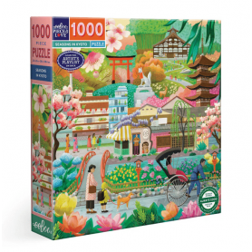 Puzzle Seasons in Kyoto – Eeboo – 1000 pièces