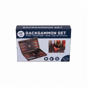 Backgammon Noyer Moka 38 cm