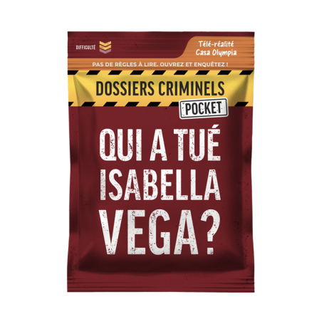 DC Pocket 5 - Qui a tué Isabella Vega ?