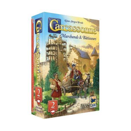 Carcassonne - Ext. 2 Marchands & Bâtisseurs