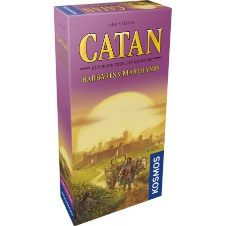 Catan - Extension 5/6 joueurs pour Barbares & Marchands