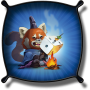 Piste de dés Collection Yokai : Panda Roux