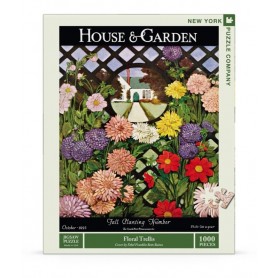 New Yorker - House & Garden - EFB Baines - Floral Trellis - 1000pcs