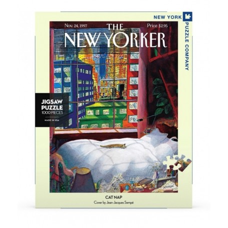 New Yorker - J J . Sempé - Cat Nap - 1000pcs