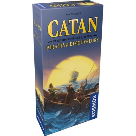 Catan - Extension 5/6 joueurs pour Pirates & Découvreurs