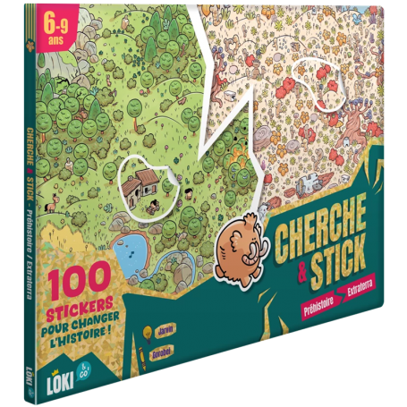 Cherche & Stick : Préhistoire & Extraterra