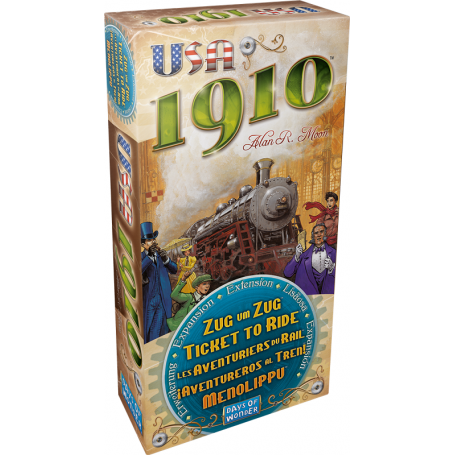 Les Aventuriers du Rail Extension USA 1910