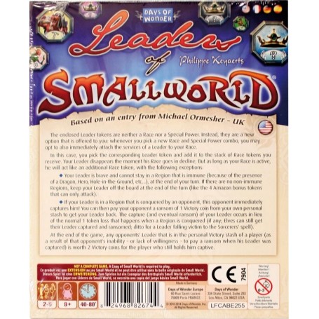 Small World - Extension Leaders of Small World