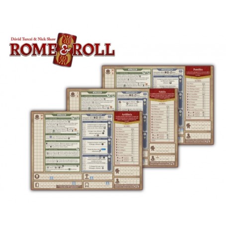 Rome & Roll - Extension Personnages