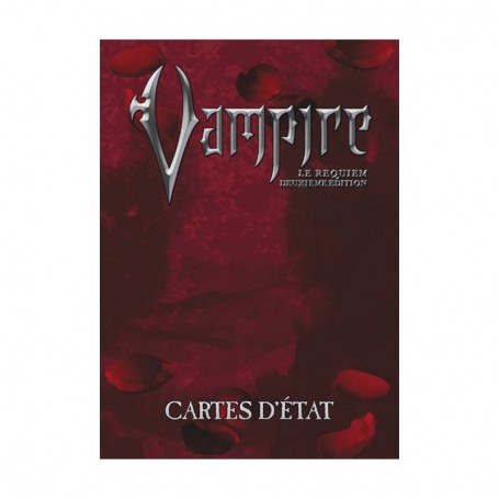 Vampire Le Requiem 2e Edition - Cartes d'Etat