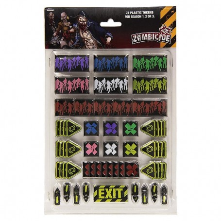 Zombicide - Extension Set de Pions en Plastique