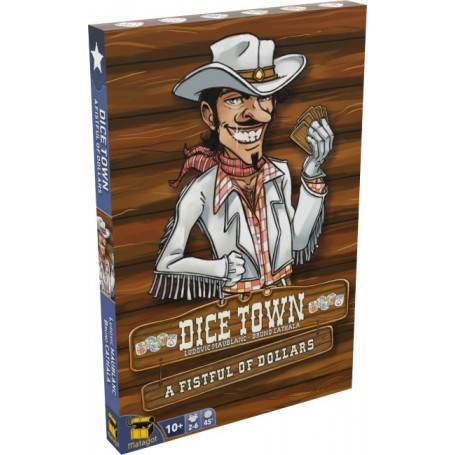 Dice Town - Extension Pour une Poignée de Cartes