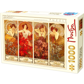 Puzzle Mucha - The Precious Stones