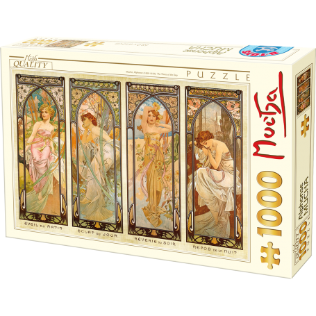 Puzzle Mucha - The Times of the Day