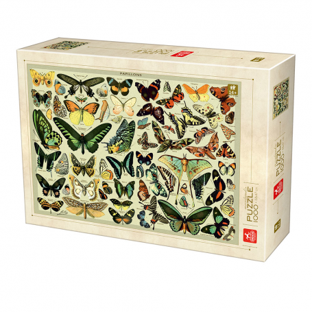 Puzzle Encyclopedia - Papillons