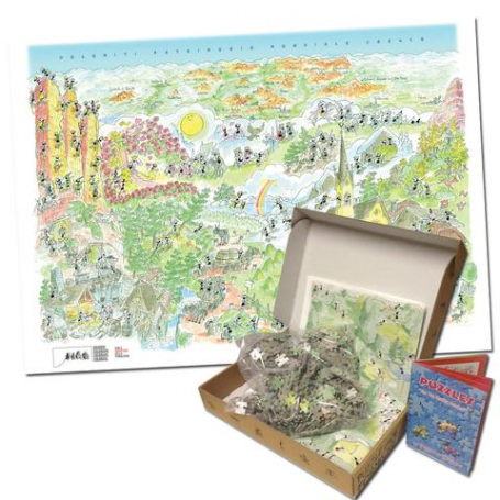 Puzzle Formiche - Dolomites en été