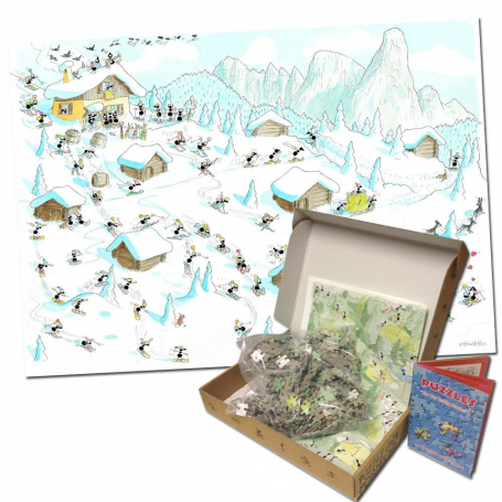 Puzzle Formiche - Sport d'Hiver