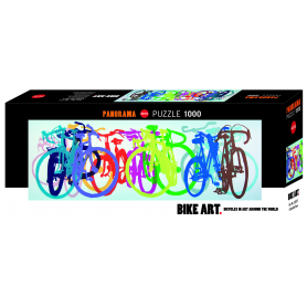 Puzzle Panorama - Bike Art