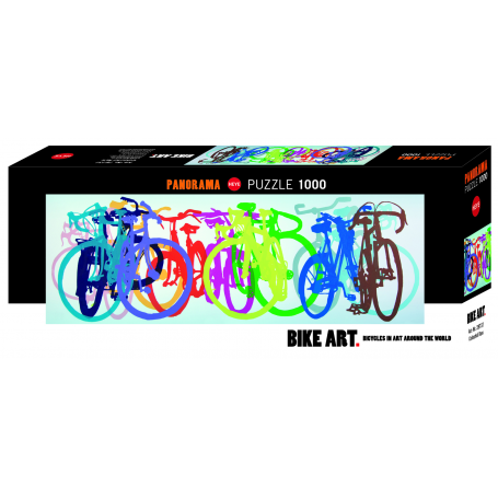 Puzzle Panorama - Bike Art