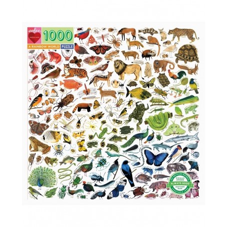 Puzzle - A Rainbow World